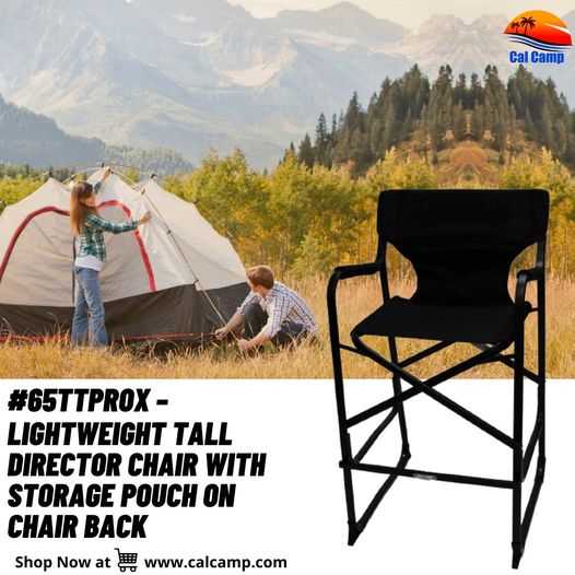 heavy-duty directors camping chair